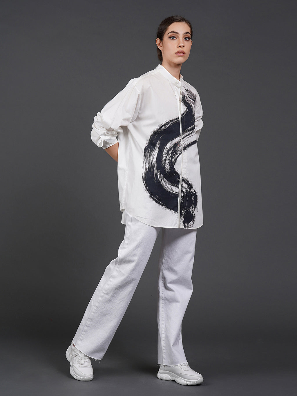 Graphic Stroke Shirt