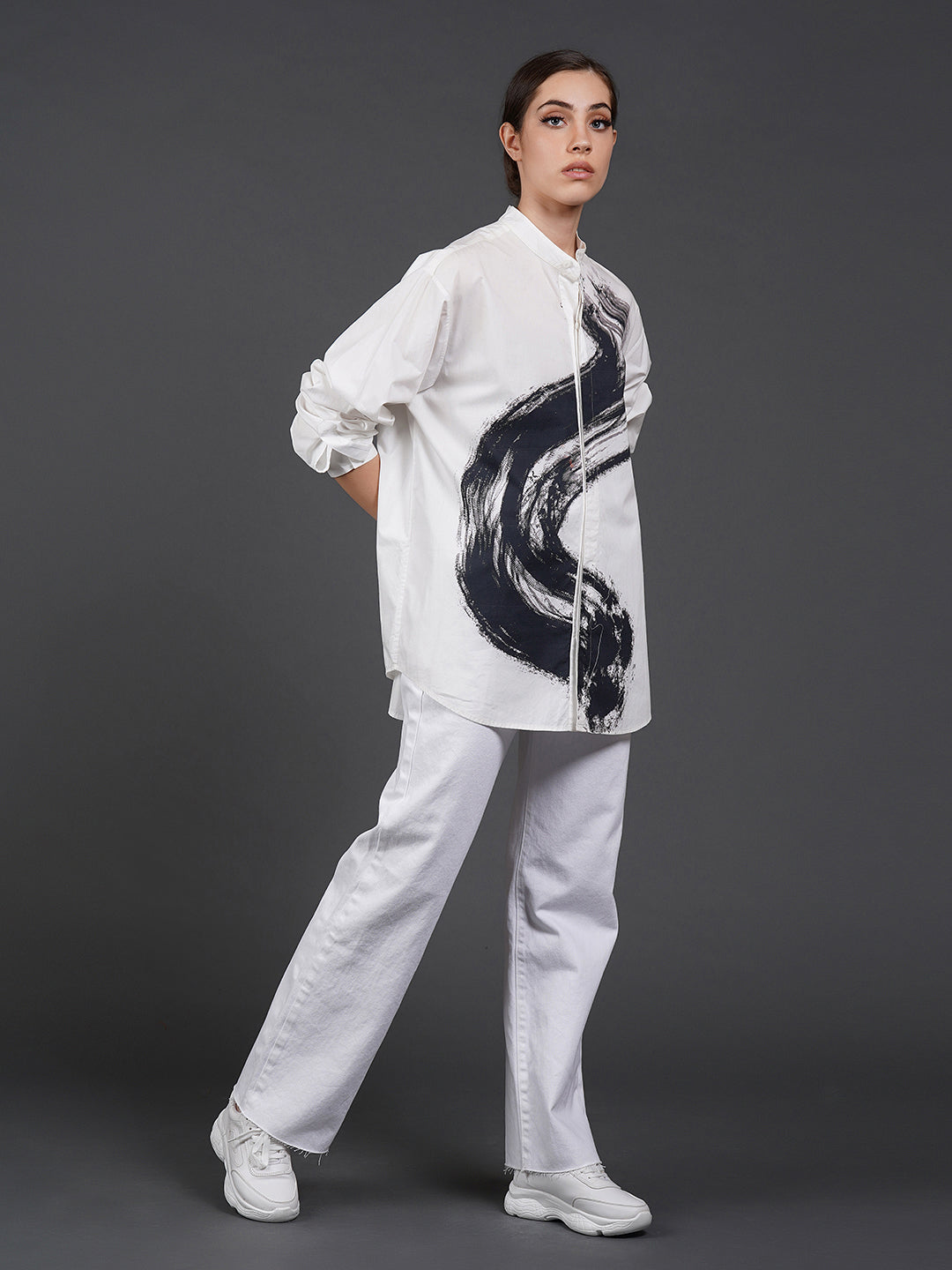 Graphic Stroke Shirt