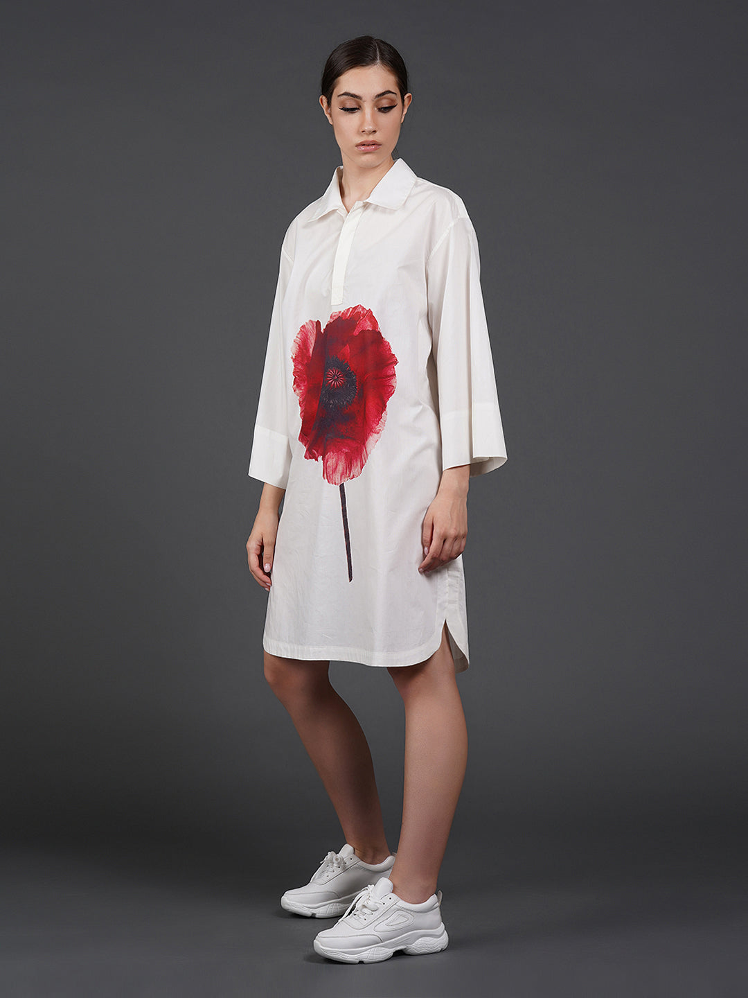 Scarlet Bloom shirt