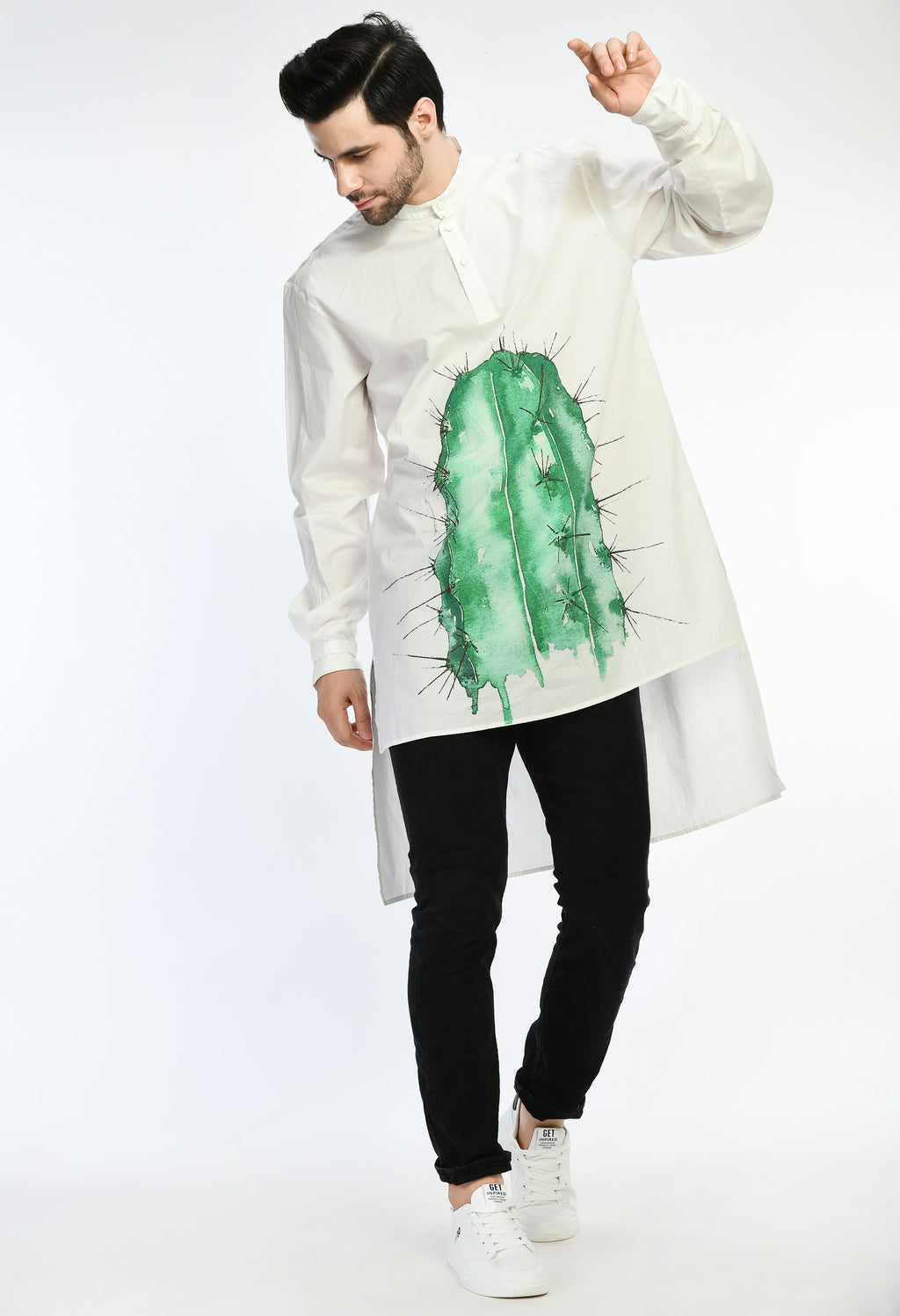 Green Echo shirt - samant chauhan design 