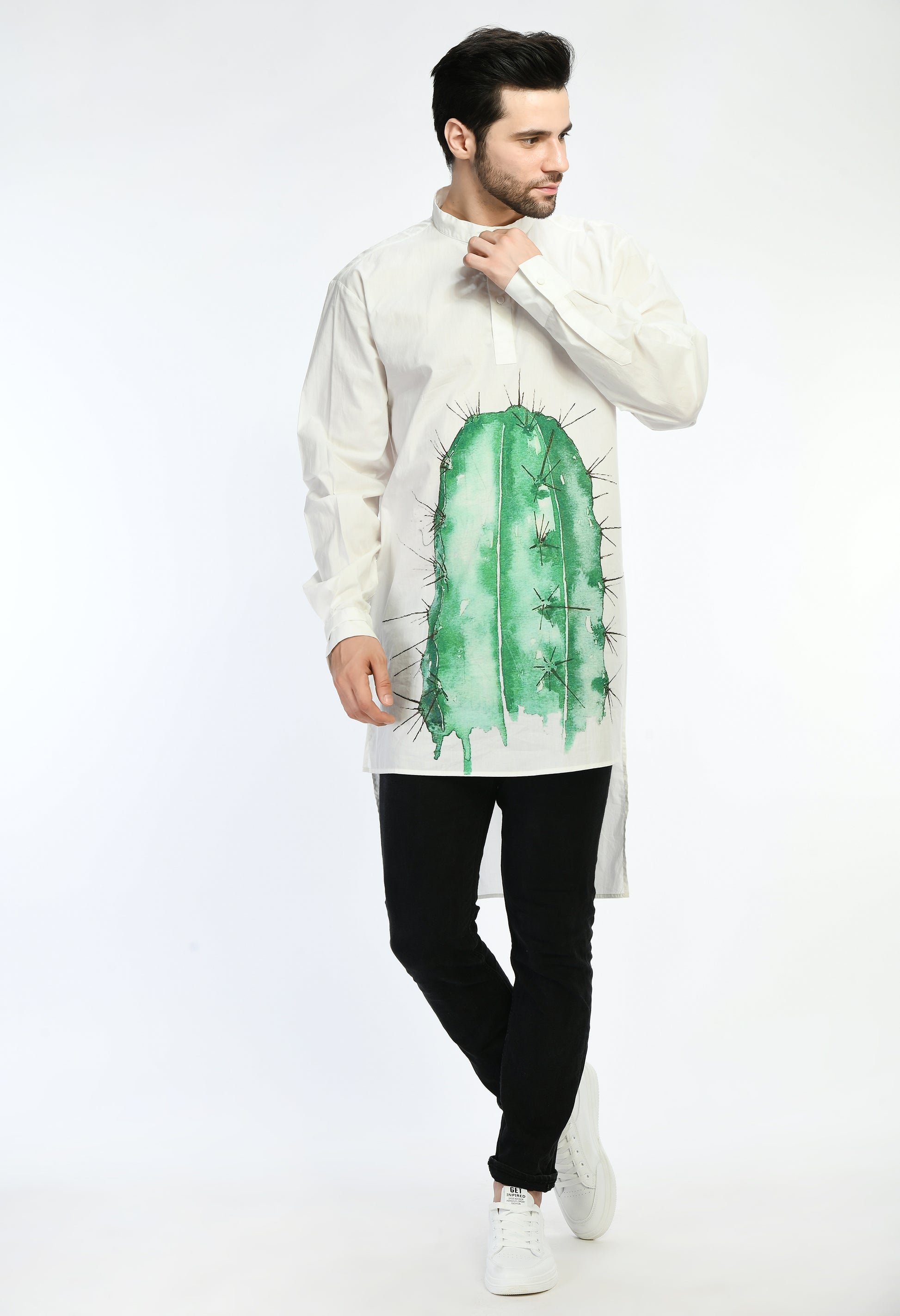 Green Echo shirt - samant chauhan design 