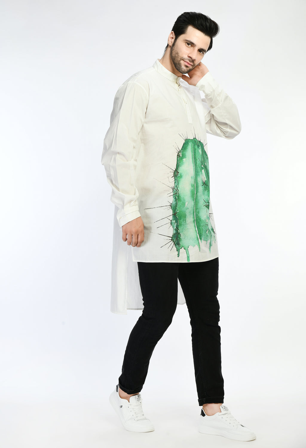 Green Echo shirt - samant chauhan design 