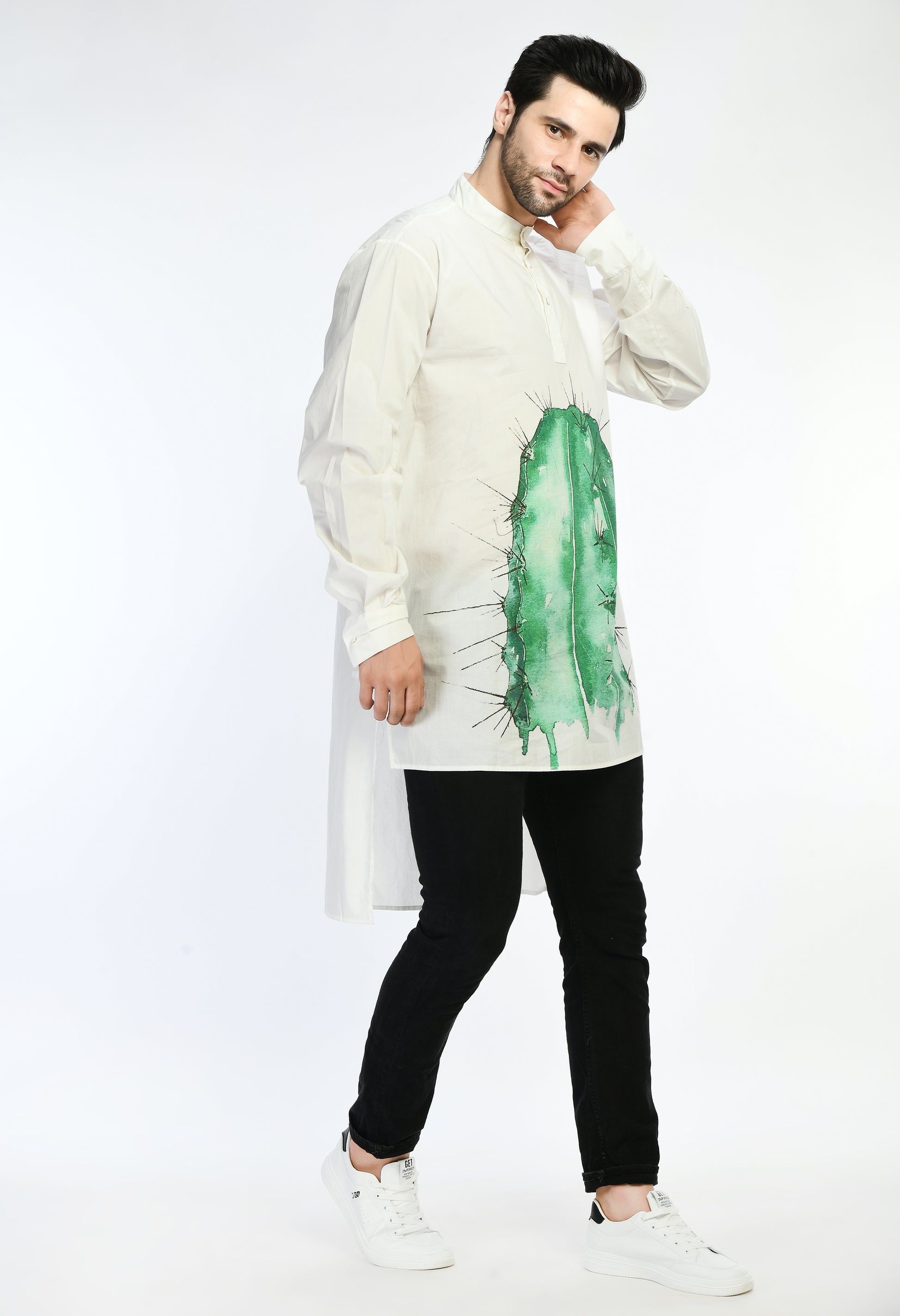 Green Echo shirt - samant chauhan design 