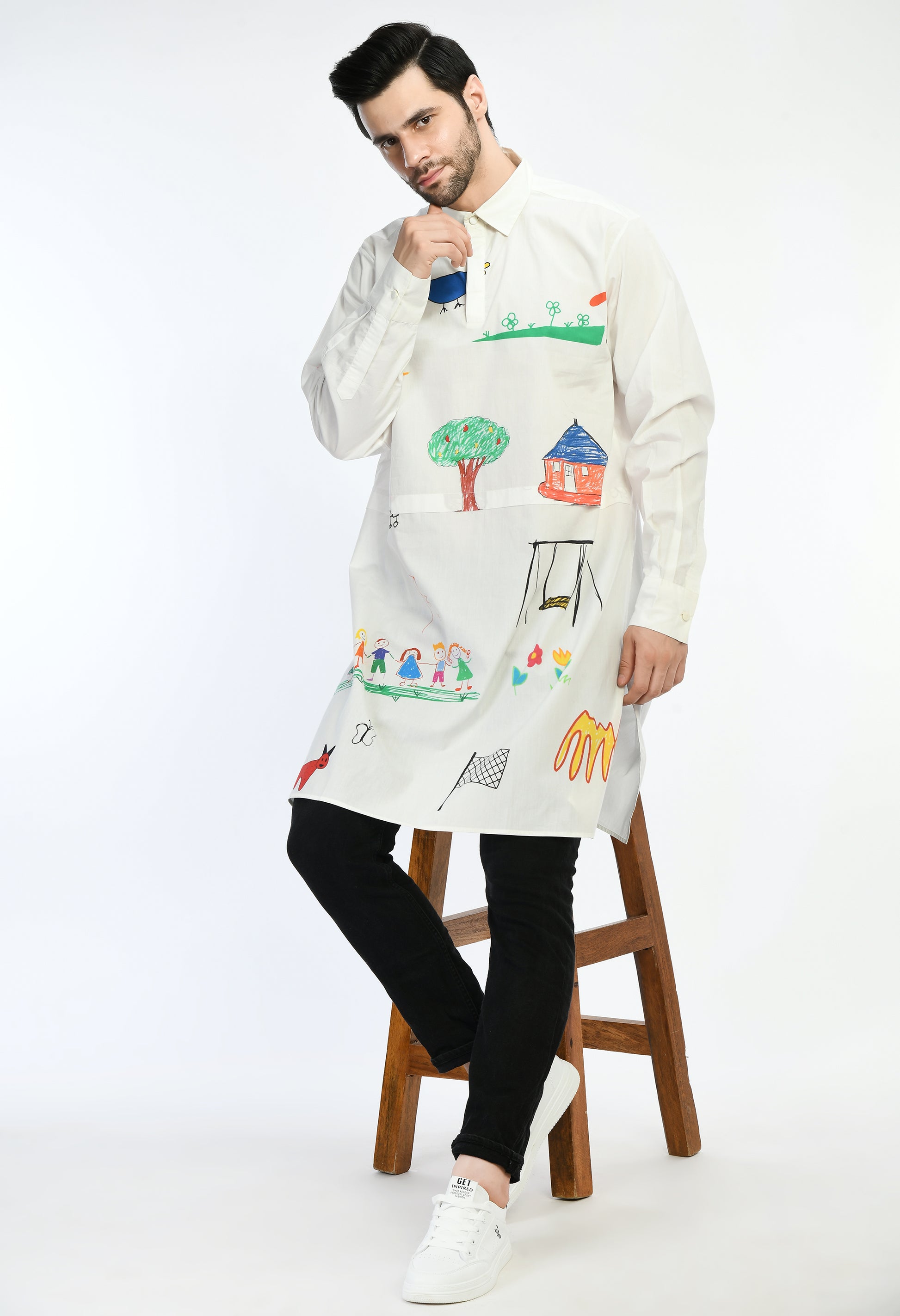 Kiddie Canvas shirt - samant chauhan design 