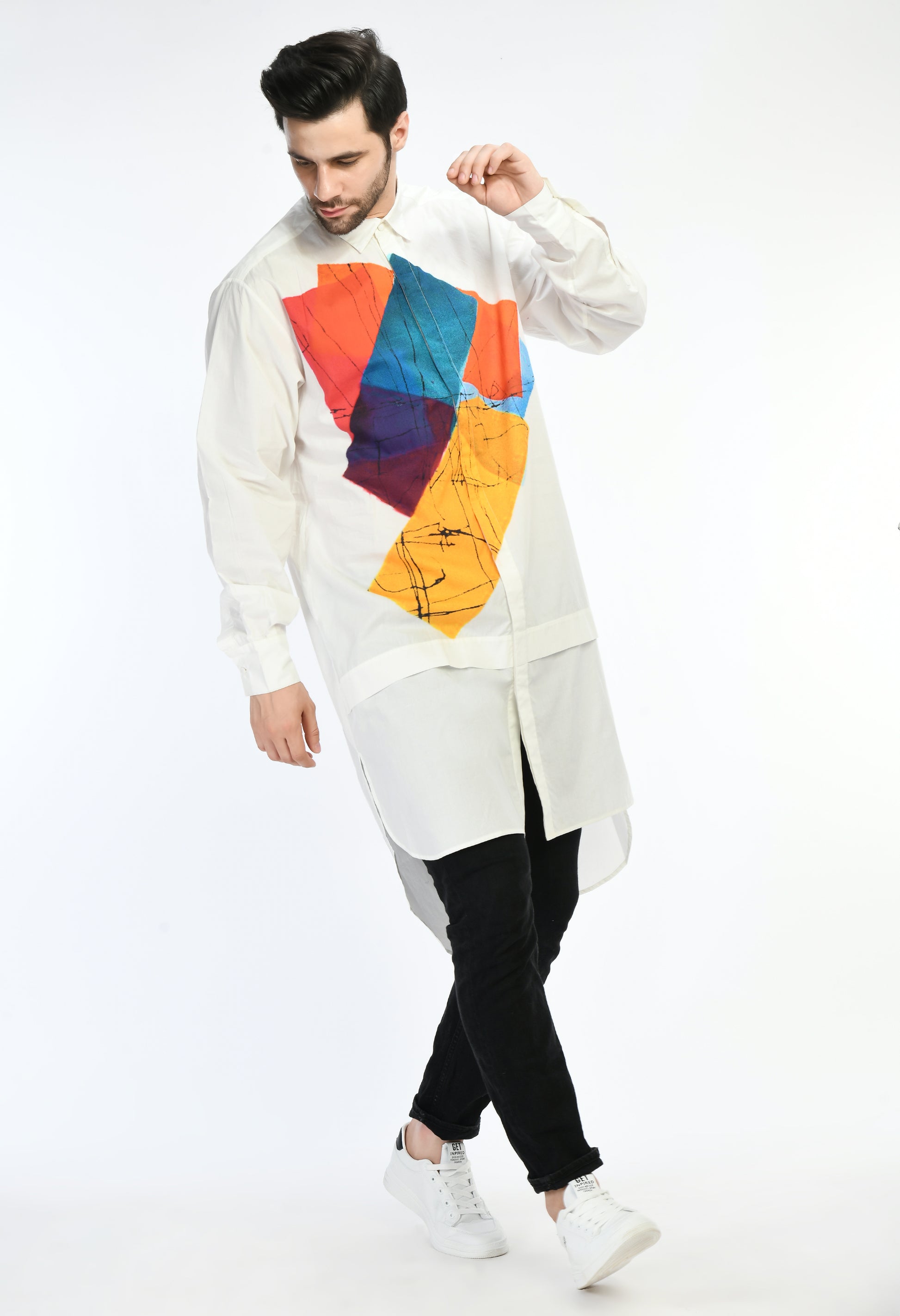 color Grid shirt - samant chauhan design 