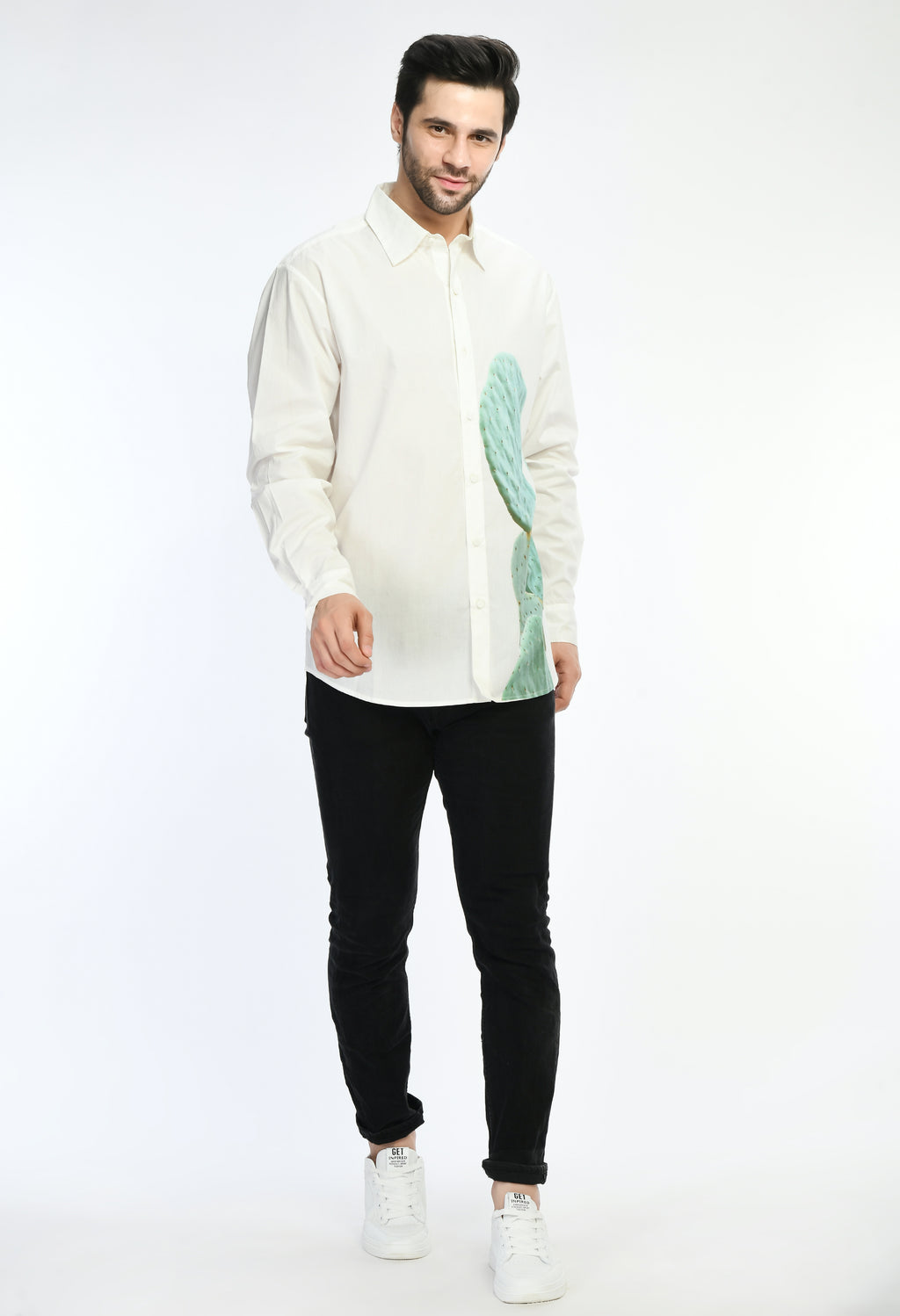 Green Echo shirt - samant chauhan design 