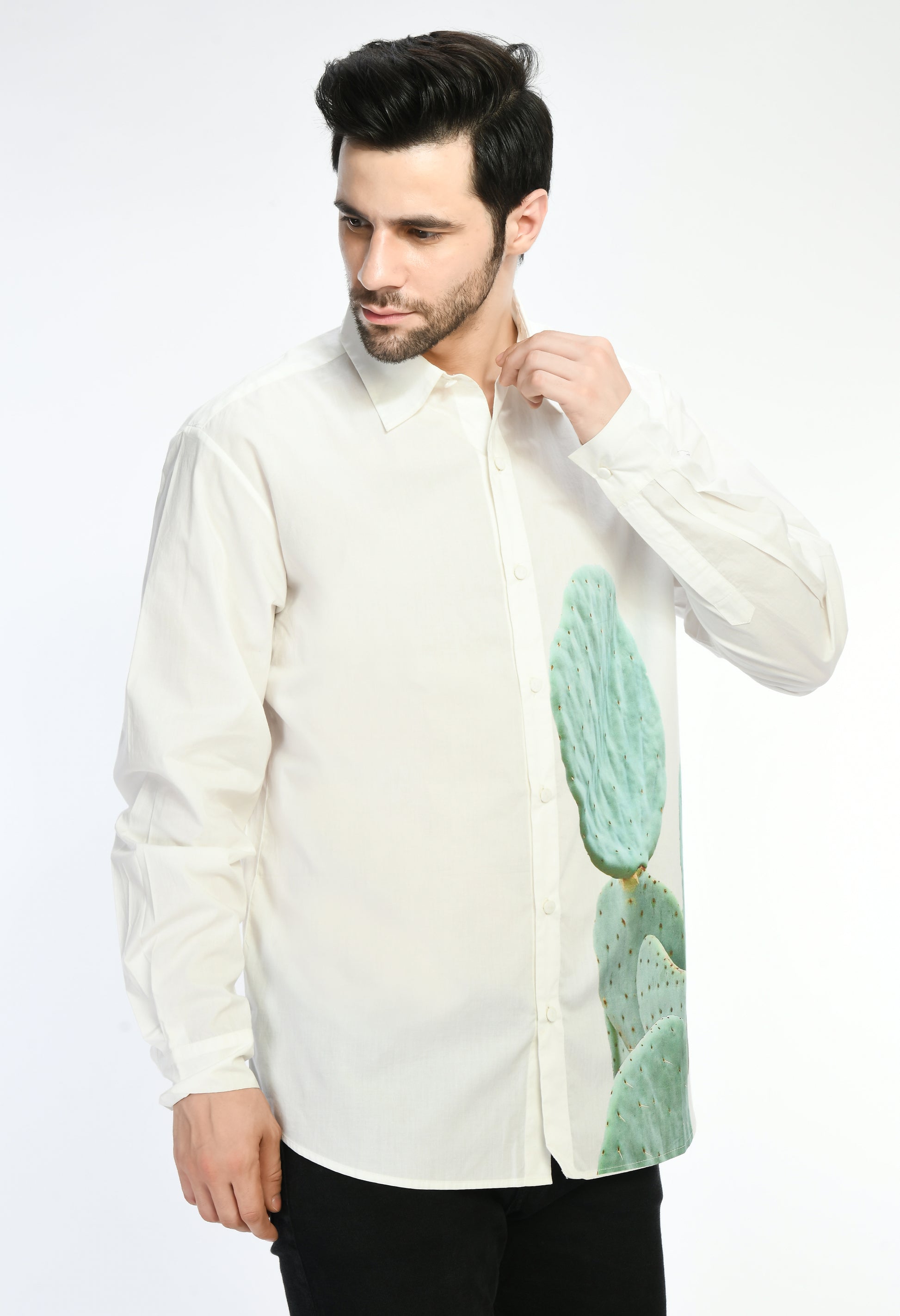 Green Echo shirt - samant chauhan design 