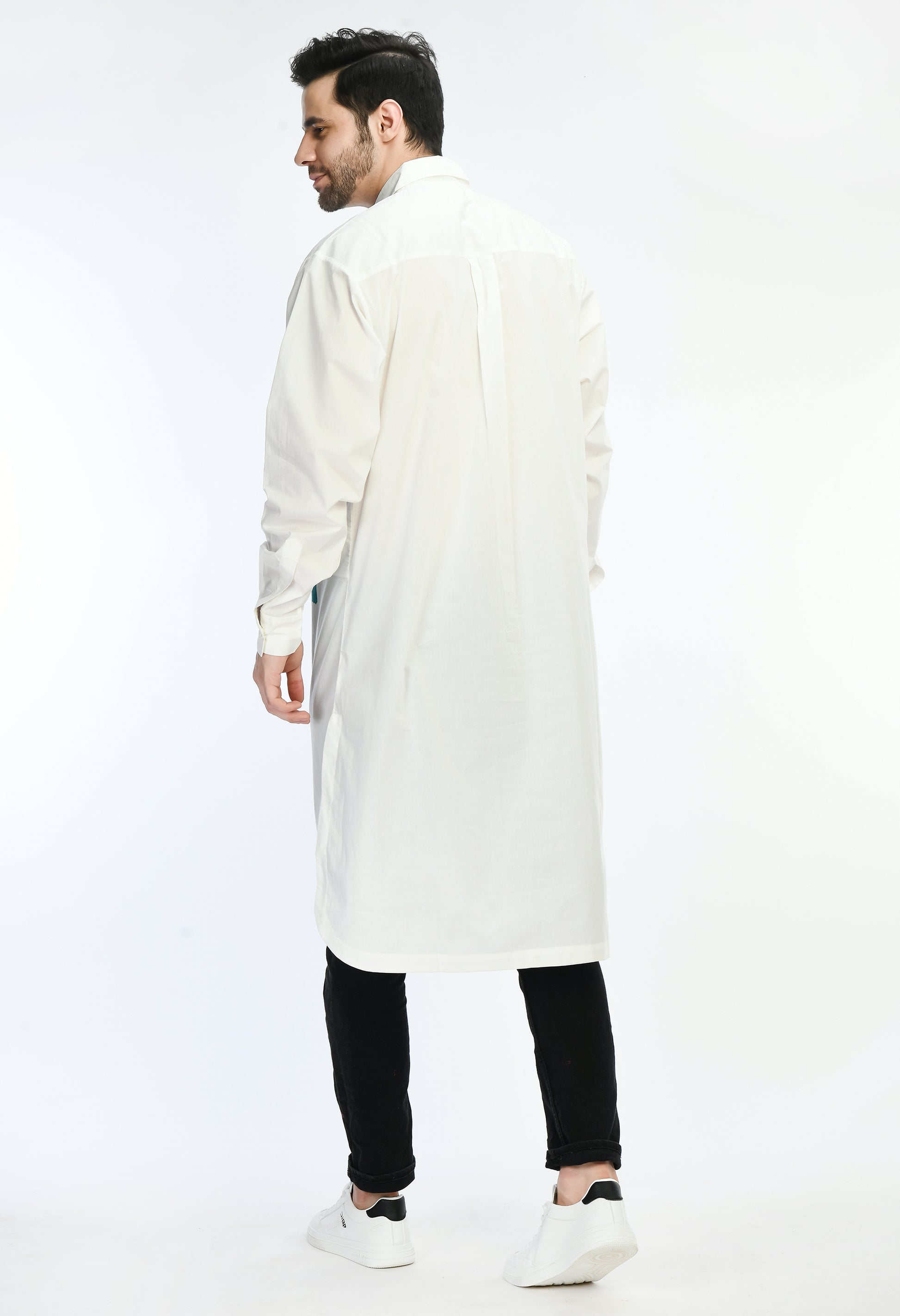 Sapphire Smudge shirt - samant chauhan design 