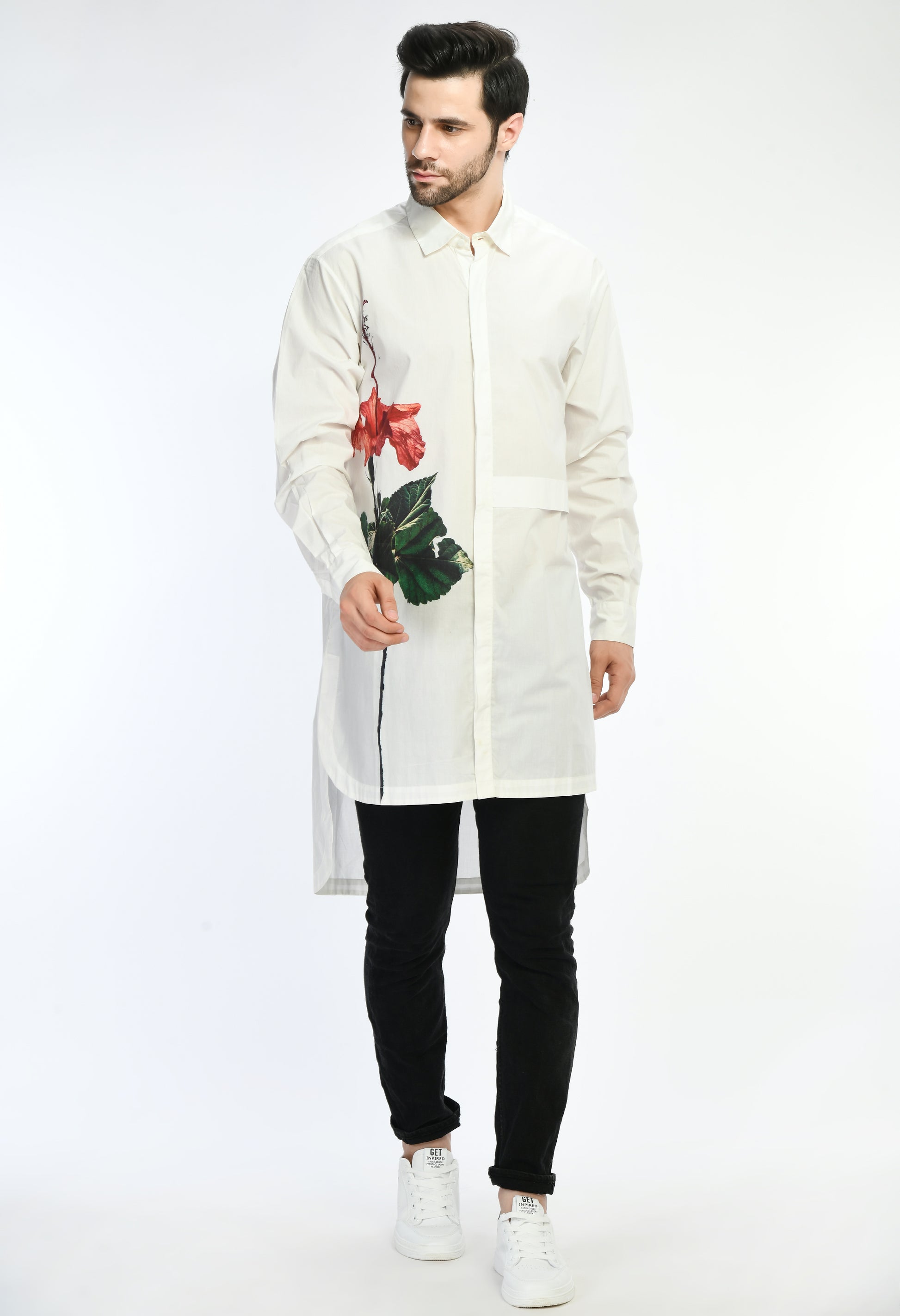 Floral Blur shirt - samant chauhan design 