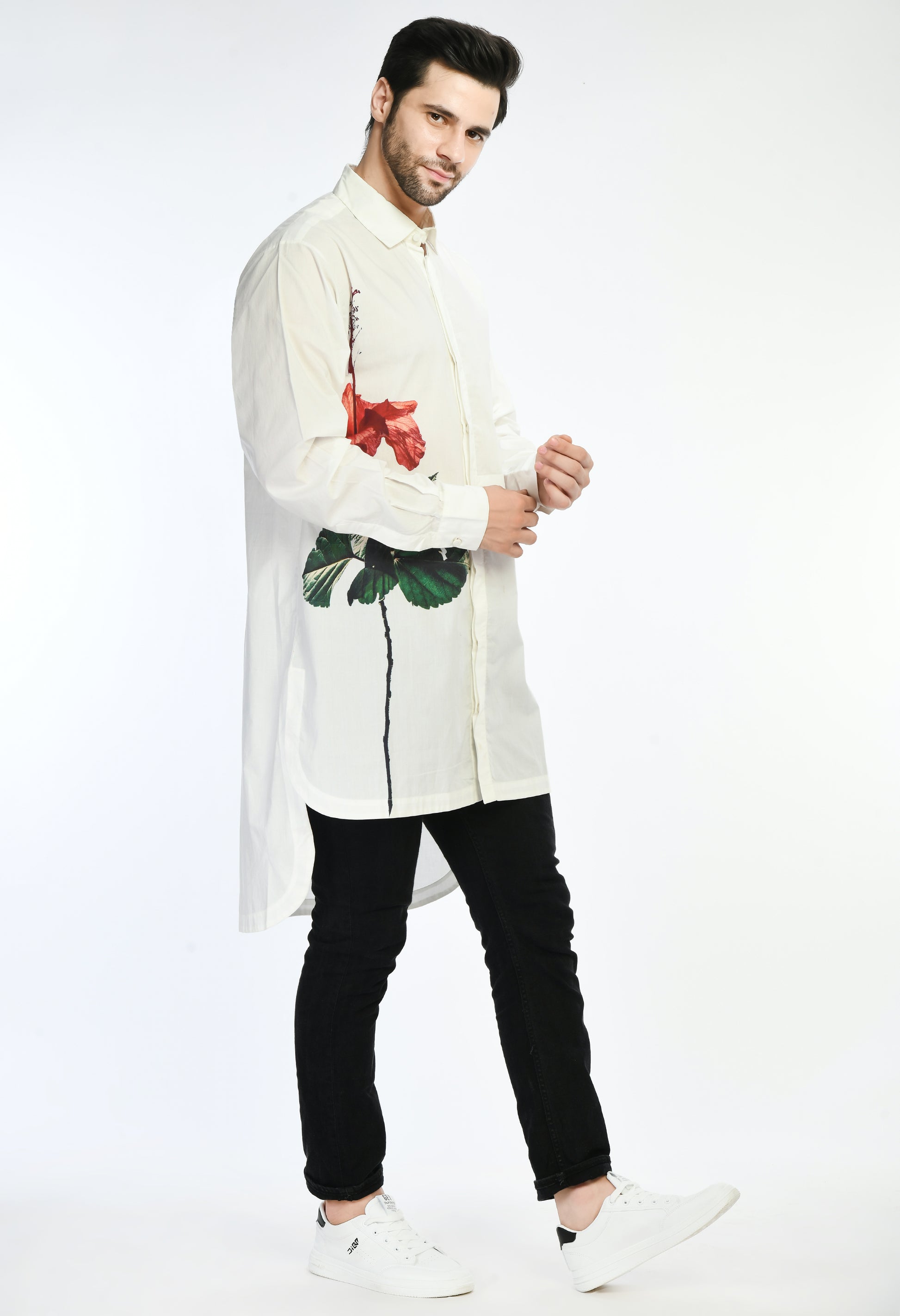 Floral Blur shirt - samant chauhan design 