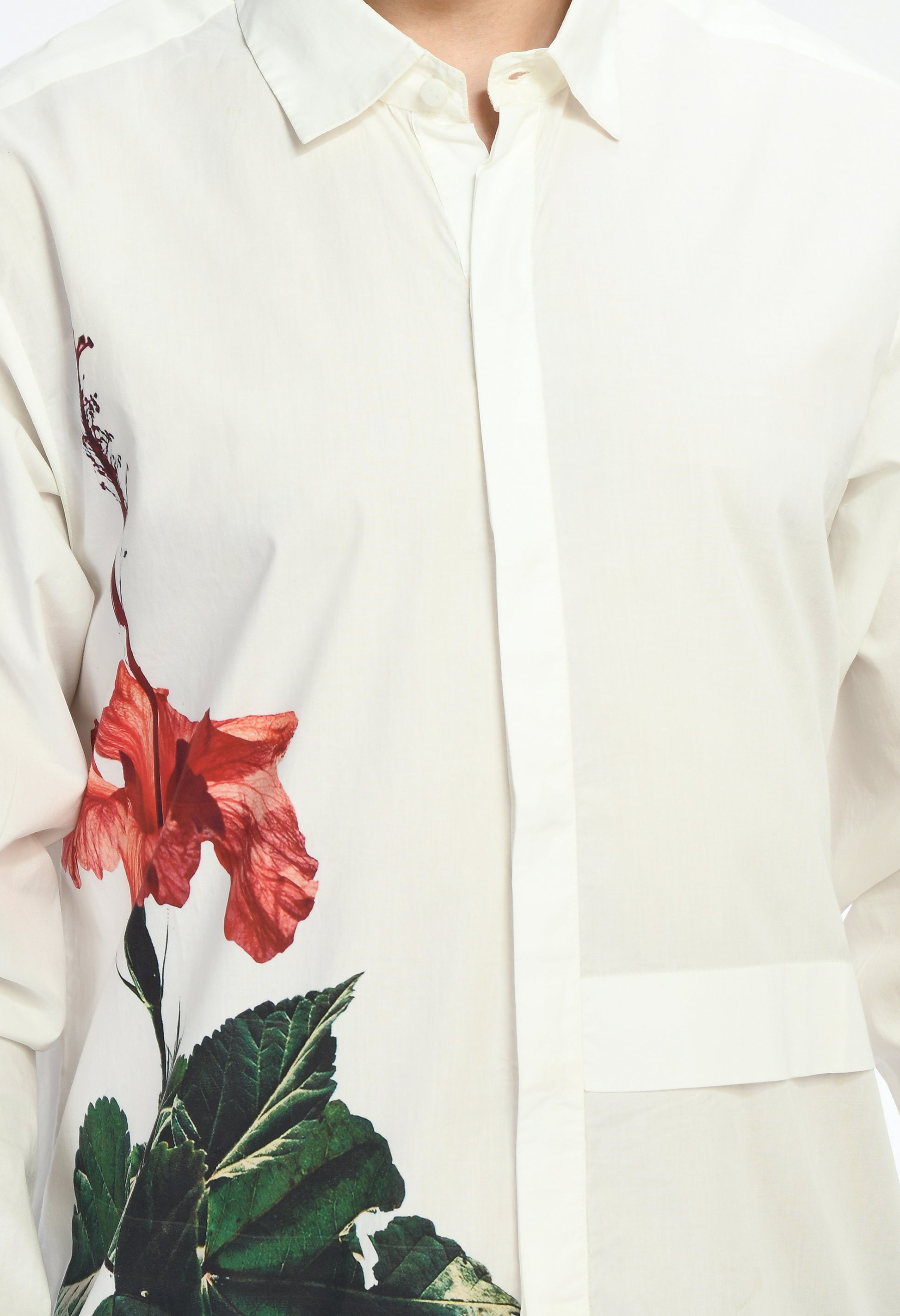 Floral Blur shirt - samant chauhan design 