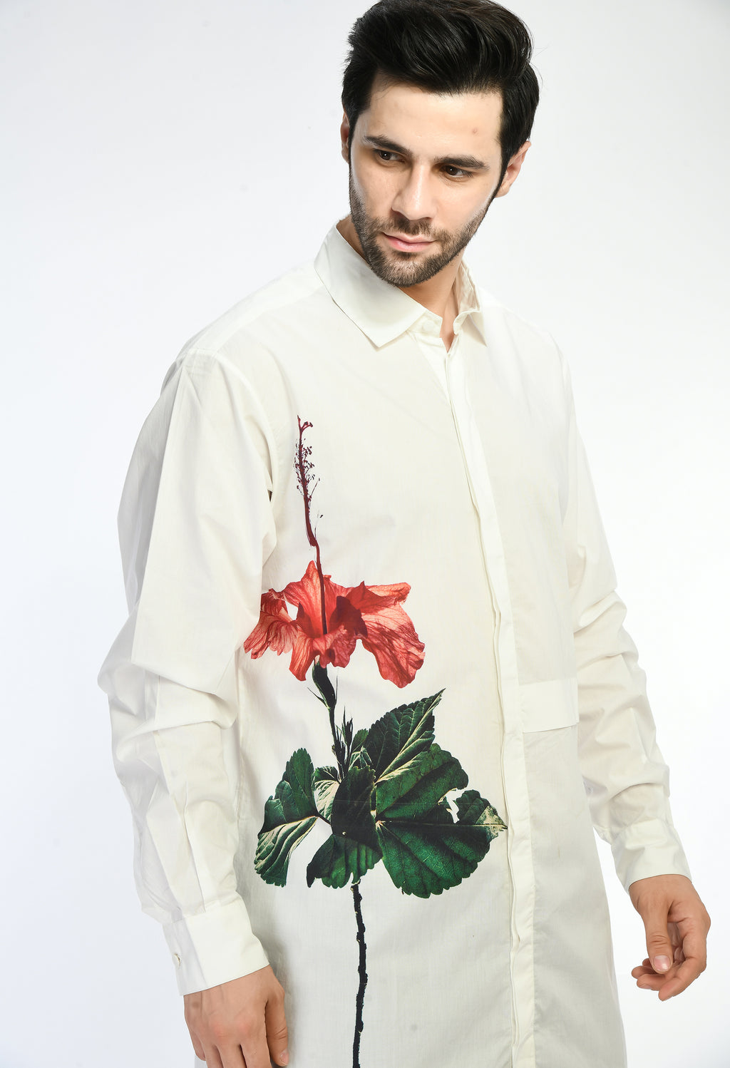 Floral Blur shirt - samant chauhan design 
