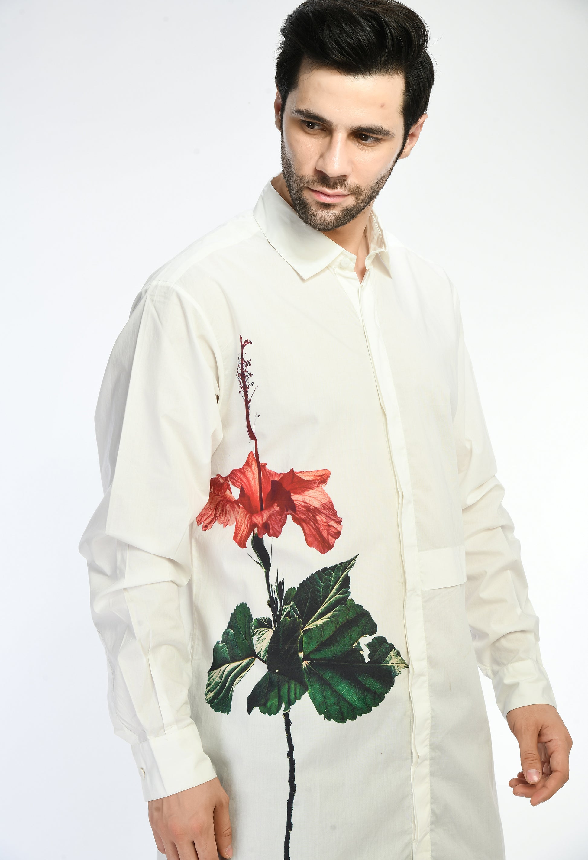 Floral Blur shirt - samant chauhan design 
