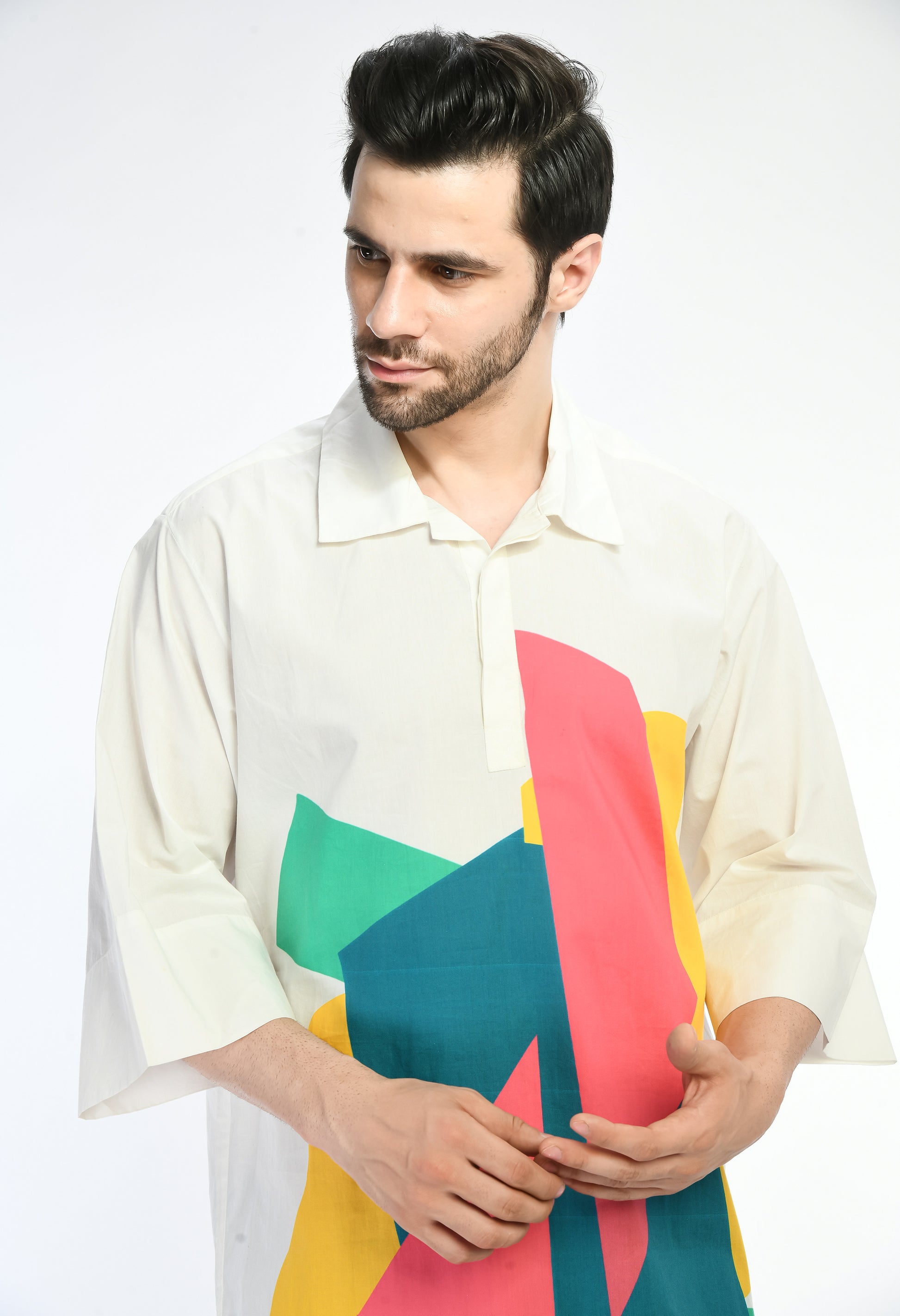 ABSTRACT BLOOM SHIRT